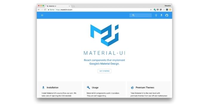 material-ui best react table libraries