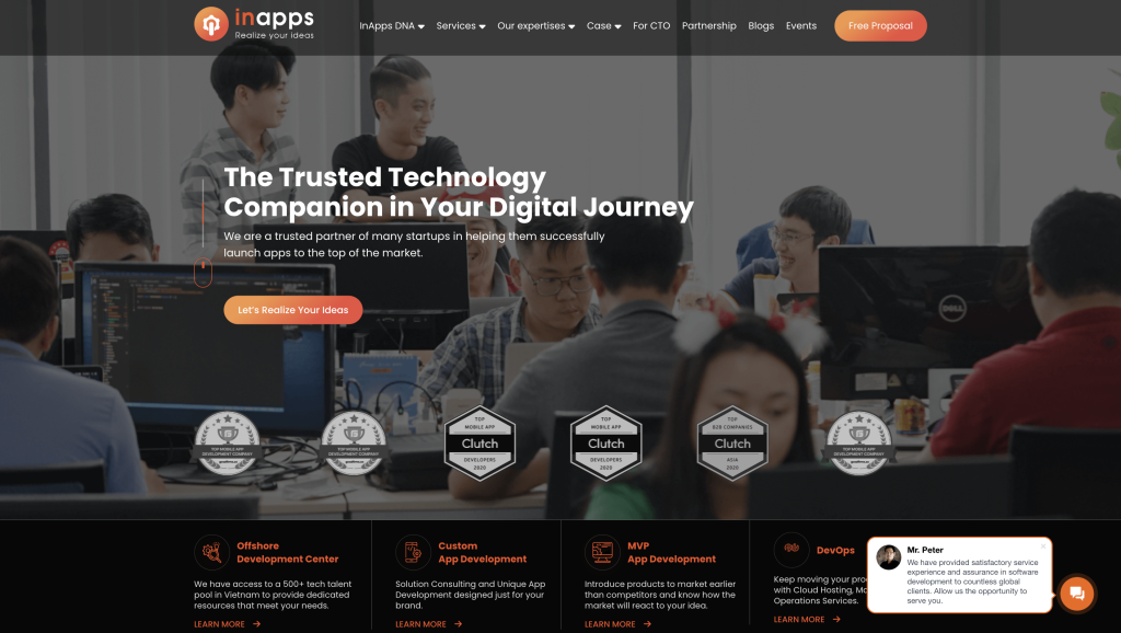 InApps Technology - top software outsourcing companies