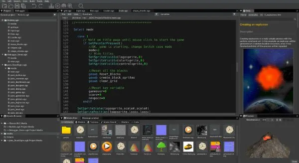 Appgamekit C++ game engine