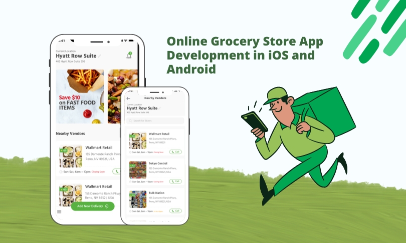 Online Grocery Store App Development in iOS and Android - InApps