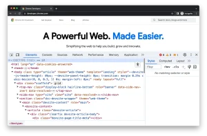 Chrome DevTools - software tools for software development 